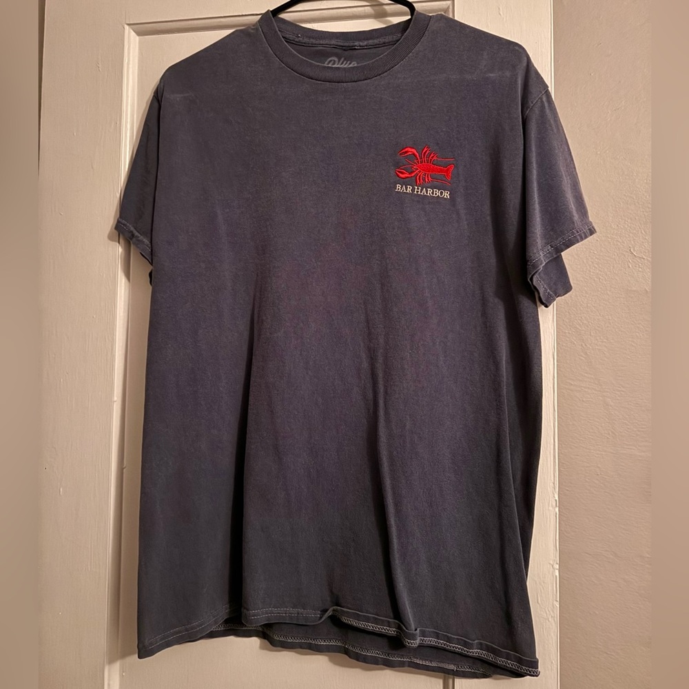 Men’s navy Bar Harbor graphic tee